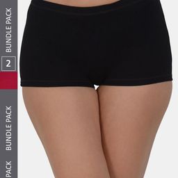 DressBerry Women Pack Of 2 Boy-Short Briefs-image-16
