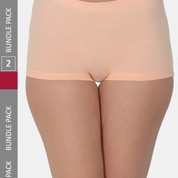 DressBerry Women Pack Of 2 Boy-Short Briefs-image-38