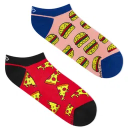 Dynamocks Pack Of 2 Patterned Ankle-Length Socks image 1