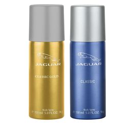 JAGUAR Men Set of 2 Classic Gold Deodorant & Classic Deodorant Body Spray - 150 ml Each-image-97