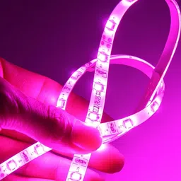 SPARK WORLD Pink 2 Pieces Rice Shape String Lights image 2