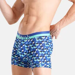 FCUK Pack Of 2 Printed Moisture Wicking Trunks DOV-T-02-SRF-ORTRAOP image 4
