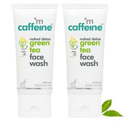MCaffeine 2-Pcs Green Tea Face Wash With Hyaluronic Acid - 50ml Each-20