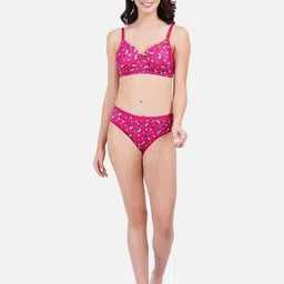 StyFun Pack Of 2 Floral Printed Push-Up Bra Full Coverage Lightly Padded Non-Wired image 4
