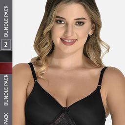 StyFun Pak Of 2 Floral Bra Full Coverage Lightly Padded-picture-13