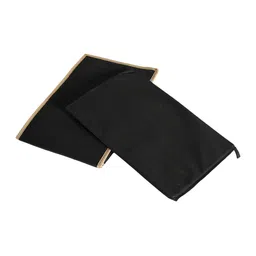Kuber Industries Set of 2 Black Shirt Stacker With Handle & Lid image 4