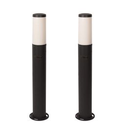BENE  Black & White 2 Pcs Spherical Metal Self-Assembly Outdoor Lamps-8
