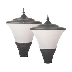 BENE Grey & White 2 Pieces Waterproof & Rustproof Outdoor Lamps-image-16
