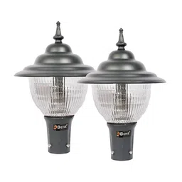 BENE Kazan 2 Pieces Grey & White Stainless Steel Outdoor Lamps-14