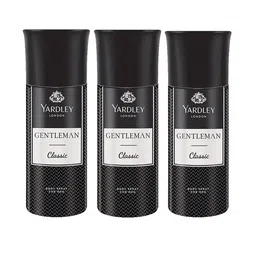 YARDLEY LONDON Gentleman Set Of 2 Classic Deodorant Spray 150 ml Each-2