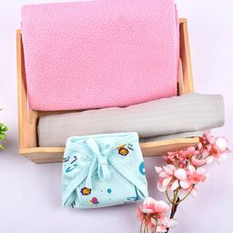 Moms Home Infants Set Of 3 Printed Pure Organic Cotton Dry Sheet Combo-8