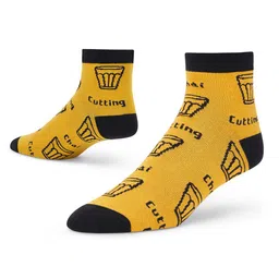 Dynamocks Unisex Pack Of 3 Patterned Ankle Length Socks image 3