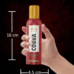 St. John Men Set of Cobra True Man & Music Perfumed Body Spray - 100 ml Each image 5