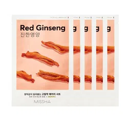 MISSHA Pack of 5 Ginseng Airy Fit Sheet Mask-31