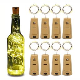 SPARK WORLD Gold Toned 10 Pieces LED String Lights-13