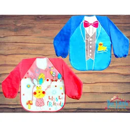 The Little Lookers Infant Pack Of 2 Waterproof Bibs-20