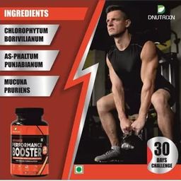 DNUTRIXN Advance Performance Booster Capsules | Solution For Men's All Problems | Stamina (60 Capsule) image 5