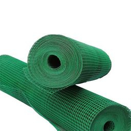 sai praseeda UV Stabilized 12 MM PVC Coated Weld Wire Garden Fencing Iron Net_Tree Guard Net_Anti Bird Net_5 Feet Height X 30 Feet Length_with 1 Cutter and 100 PVC Tags SHJAMN55 image 4