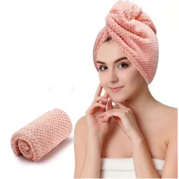 NFI Essentials Hair Towel Warp Absorbent Drying Head Turban Bathrobe Cap Salon Quick Dry Shower-picture-30