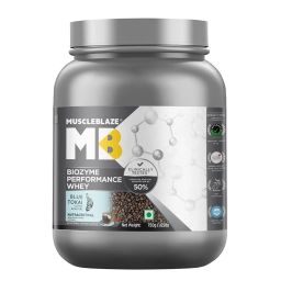 MuscleBlaze Biozyme Performance Whey,  1.65 lb  Blue Tokai Coffee -26