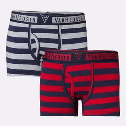 Van Heusen Boys Pack Of 2 Striped Anti-Bacterial Trunks-image-88