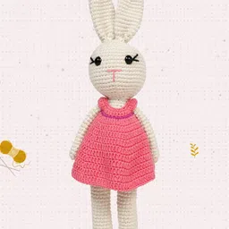 LITTLE GINNIE Cotton White Bunny Soft Toy Dolls-27