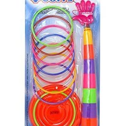 The Viyu Box Imported Plastic Ring Toss Quoits Hoopla Throw Game For Kids(Multicolor) image 5