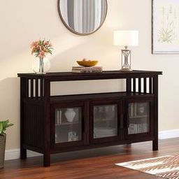 urban ladder Rhodes 3 Door Solid Wood Sideboard in Mango Mahogany Finish-picture-48