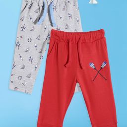 YK Infant Boys Pack of 2 Joggers-image-64