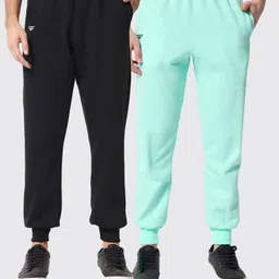 FFLIRTYGO Men Pack Of 2 Fleece Slim Fit Joggers-image-41
