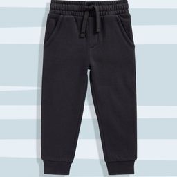 mothercare Boys Black Solid Pure Cotton Joggers-21