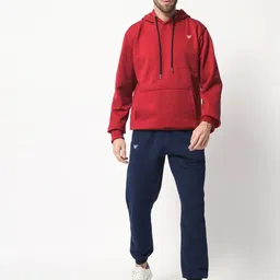 FFLIRTYGO Men Navy Blue Cotton Joggers-image-32