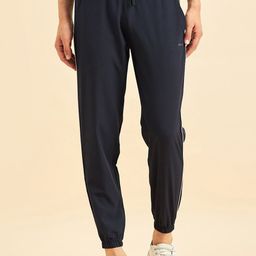 Sweet Dreams Men Navy Blue Mid-Rise Side-Tape Joggers-image-92