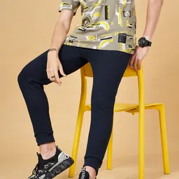 Street 808 by Pantaloons Men Cotton Mid-Rise Joggers-picture-37