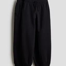H&M Girls Pack Of 2 Cotton Joggers Trousers-image-85