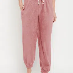 Camey Women Mid Rise Relaxed-Fit Acrylic Lounge Joggers-picture-20