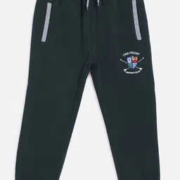 One Friday Boys Mid-Rise Embroidered Detail Joggers-image-43