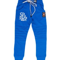 earth conscious Boys Blue Solid Joggers-image-90