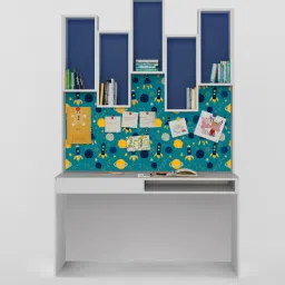 boingg! - a happy start Roller Coaster Kids Study Table in Blue Colour-picture-36