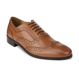 HATS OFF ACCESSORIES Genuine Leather Formal Brogues-image-79