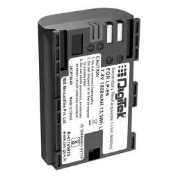 DigiTek LP-E6 New 1800 mAh Li-ion Rechargeable Battery for EOS 5D Mark IV, 5Ds, 5DS R, 6D and 6D Mark II-picture-37