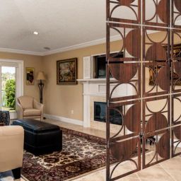 random Walnut Engineered Wood Set of 12 Hanging Room Divider-picture-23