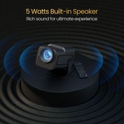 Portronics Beem 470 smart LED projector for home with Android OS and 1080p resolution image 4