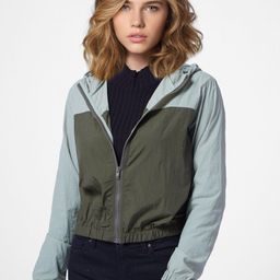 ONLY Women Green Colourblocked Tailored Jacket-image-99