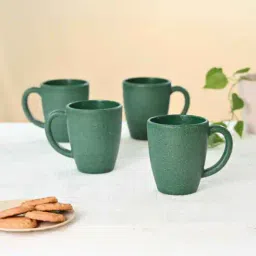 eha Fern Classic Coffee Mug 300 ml (4 Pc)Rice Husk Biocomposite-picture-5