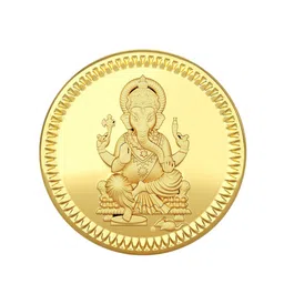Joyalukkas Ganapathy 22 KT Gold Coin 1 g-image-96