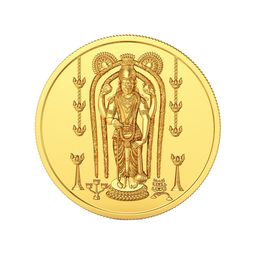 Joyalukkas Lord Krishna 22 KT Gold Coin -1 gm-image-54