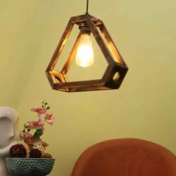 eliante by jainsons lights Zayn Brown Wood Hanging Light-picture-38