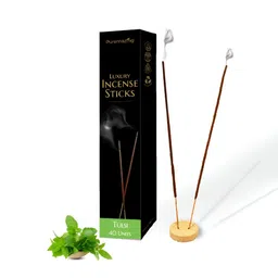 Imvelo Green your hygiene Puremazing Brown Tulsi Natural Insence Sticks-54