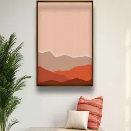 the art house Peak Sneak Multicolour Canvas Framed Art Print-picture-27